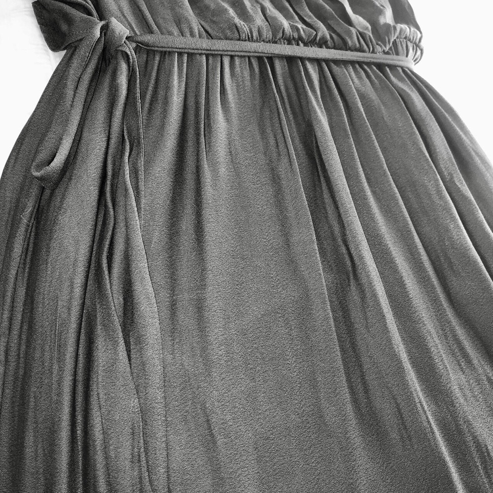 🦜Zara Fun Belted Maxi Dress, with Side Slit🦜 - Picture 8 of 8